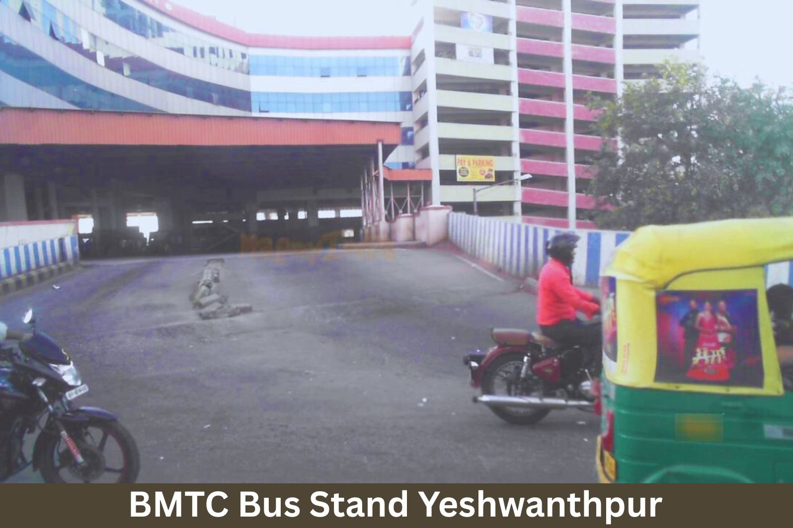 BMTC Bus Stand Yeshwanthpur