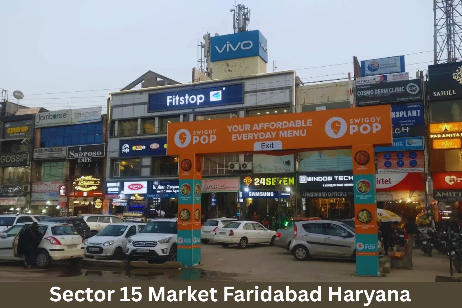 Sector 15 Market Faridabad Haryana